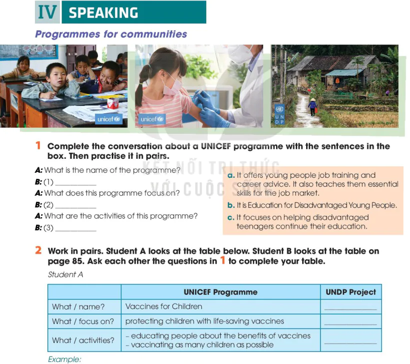 Speaking