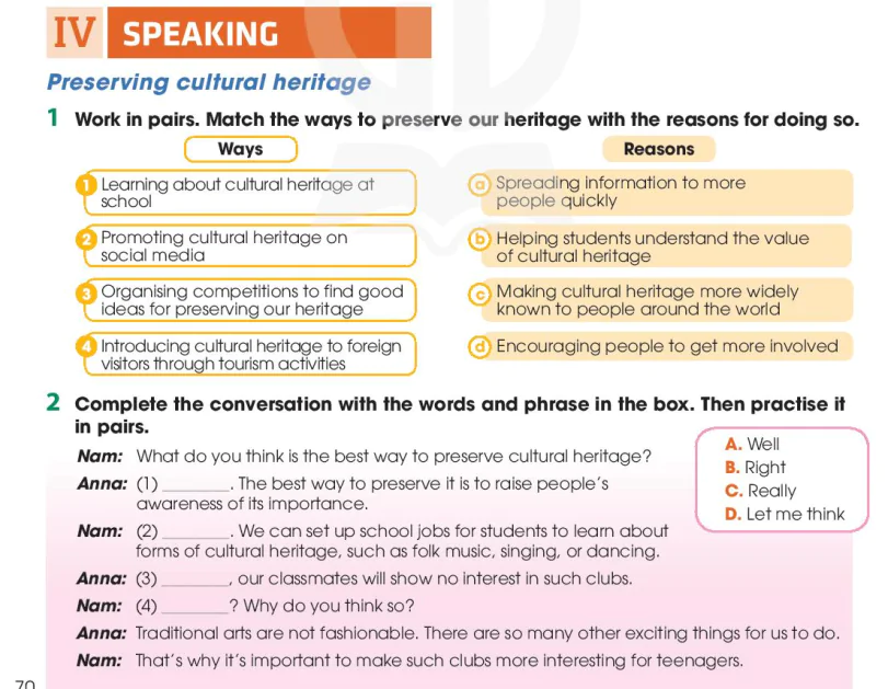 Speaking