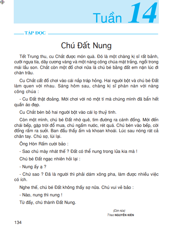Tập đọc: Chú Đất Nung