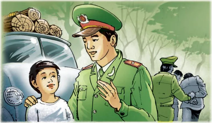 Tập đọc: Người gác rừng tí hon