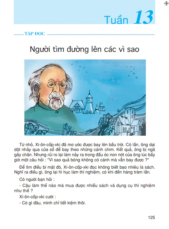 Tập đọc: Người tìm đường lên các vì sao