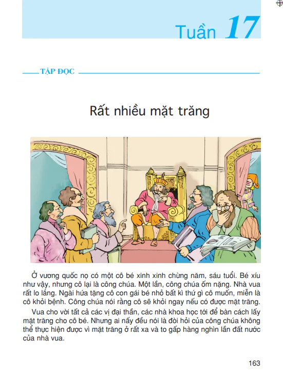 Tập đọc: Rất nhiều mặt trăng