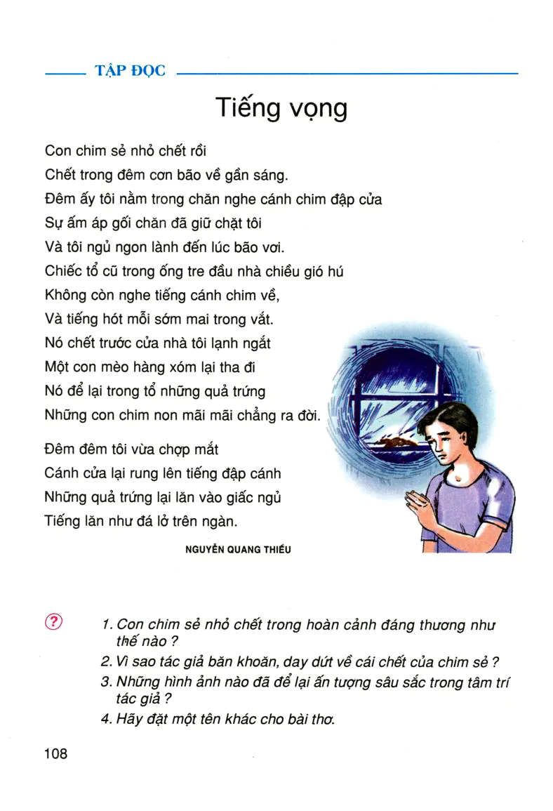 Tập đọc: Tiếng vọng