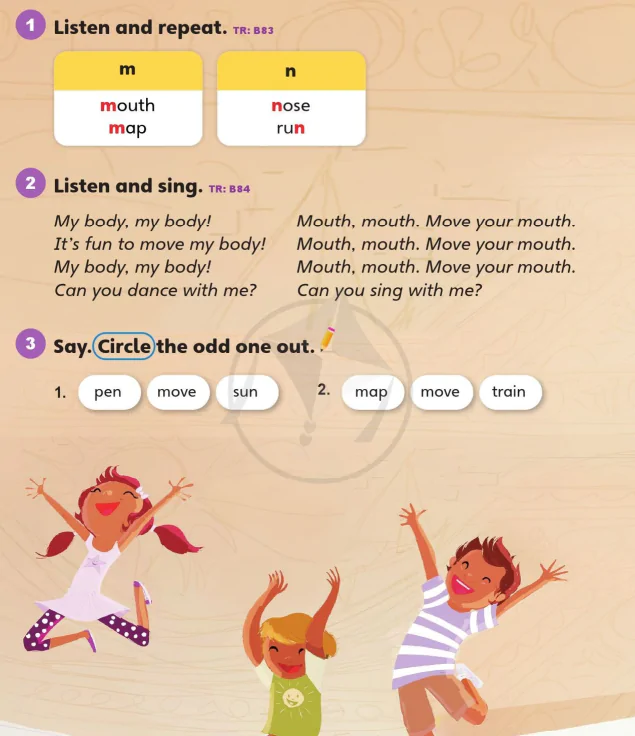 The sound of English A