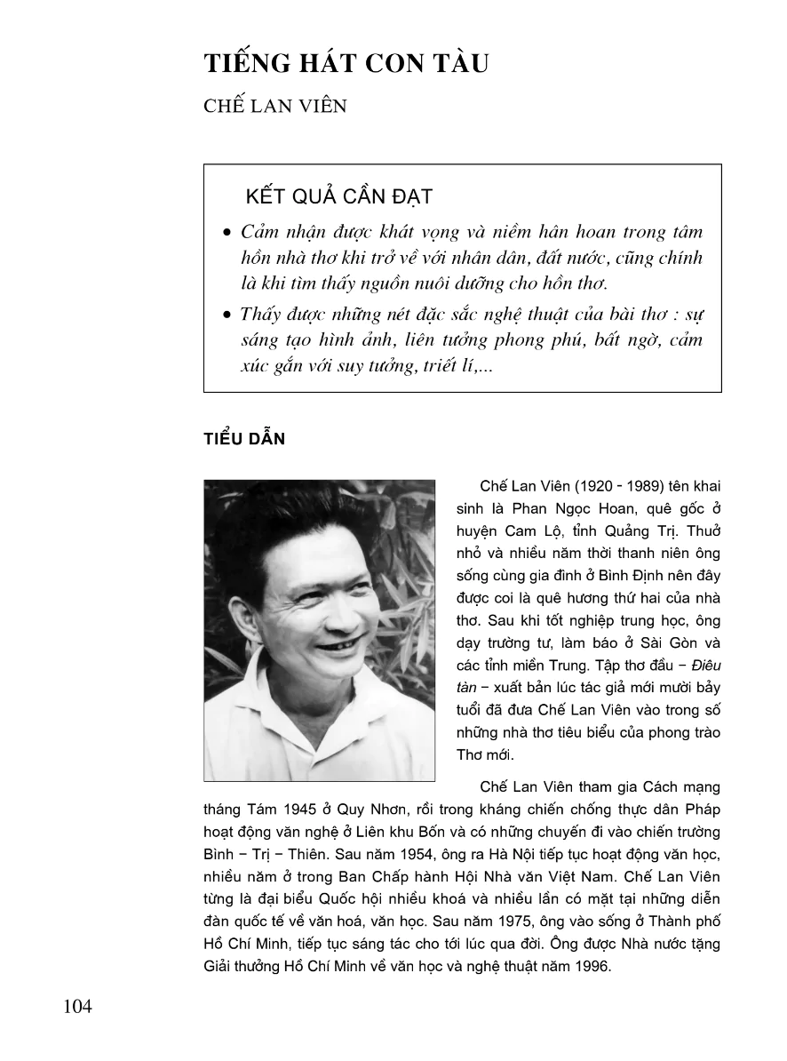 Tiếng Hát Con Tàu