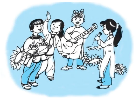 Tiết 18. Ôn tập và kiểm tra 2 bài hát: Những bông hoa những bài ca, Ước mơ - Ôn tập TĐN số 4