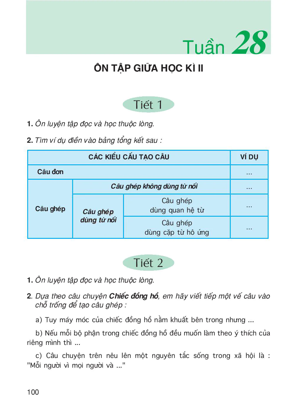 Tiết 2