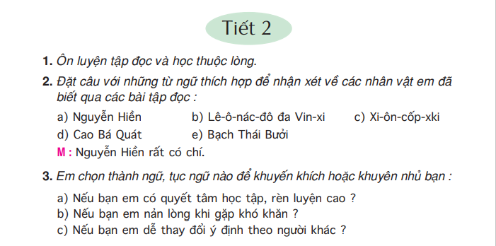 Tiết 2