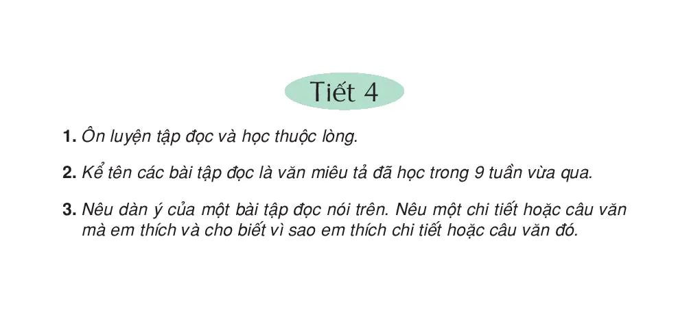Tiết 4