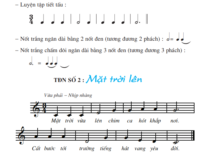 Tiết 5. Ôn tập bài hát: Hãy giữ cho em bầu trời xanh - Tập đọc nhạc: TĐN số 2