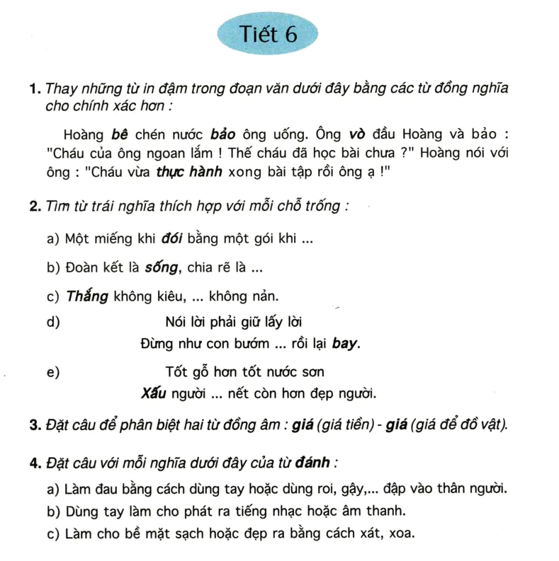 Tiết 6