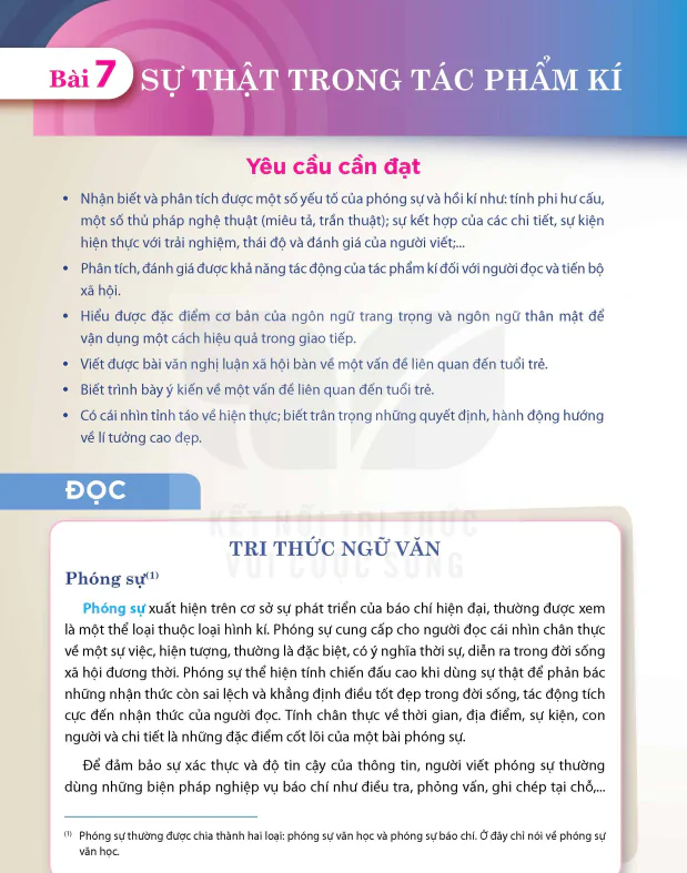 Đọc: Tri Thức Ngữ Văn