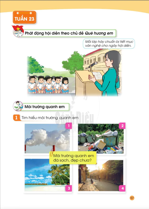 TUẦN 23: MÔI TRƯỜNG QUANH EM