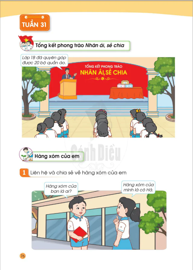 TUẦN 31: HÀNG XÓM CỦA EM
