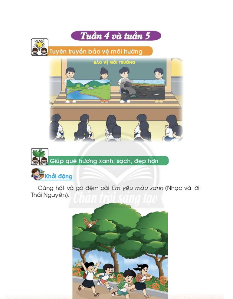 Tuần 4 và tuần 5 
