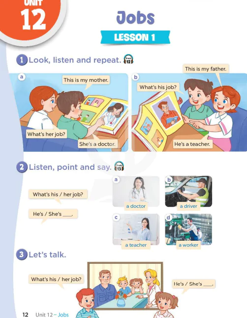 Unit 12: Jobs