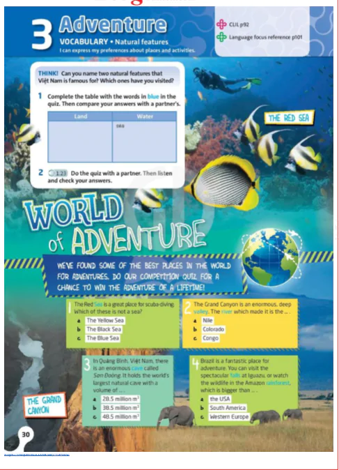 Unit 3: Adventure