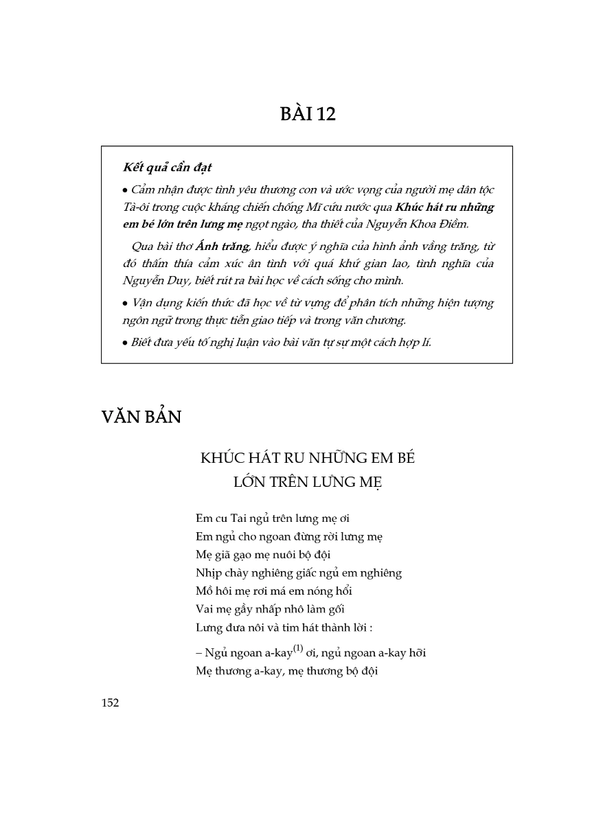 Văn Bản: Ánh Trăng