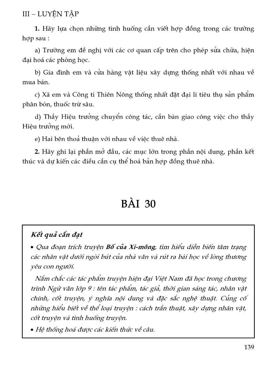 Văn Bản: Bố Của Xi-mông
