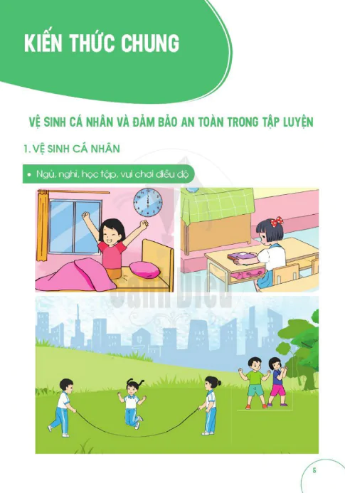 Vệ sinh cá nhân và đảm bảo an toàn trong tập luyện