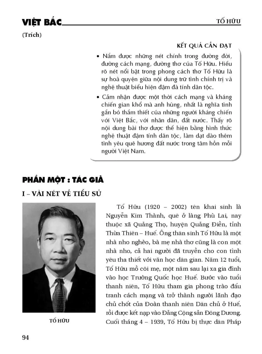 Việt Bắc (Trích)