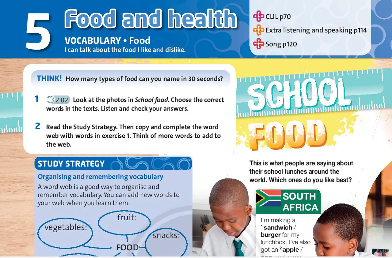 Vocabulary: Food