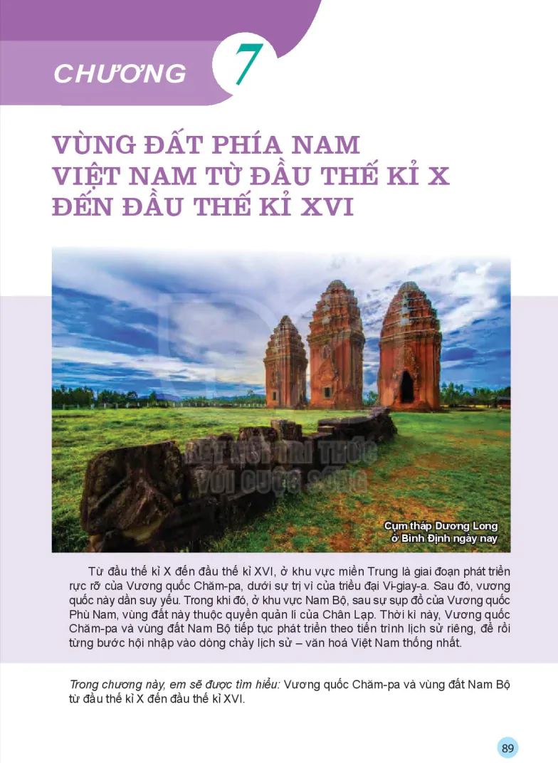 Vùng đất phía Nam Việt Nam từ đầu thế kỉ X đến đầu thế kỉ XVI