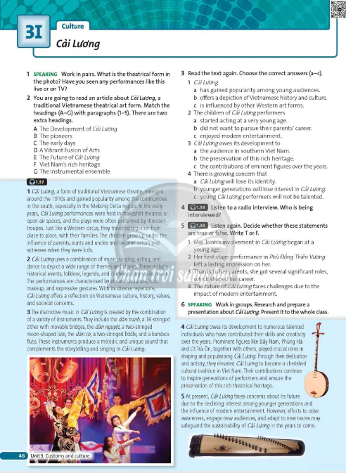 ЗІ Culture: Cải Lương
